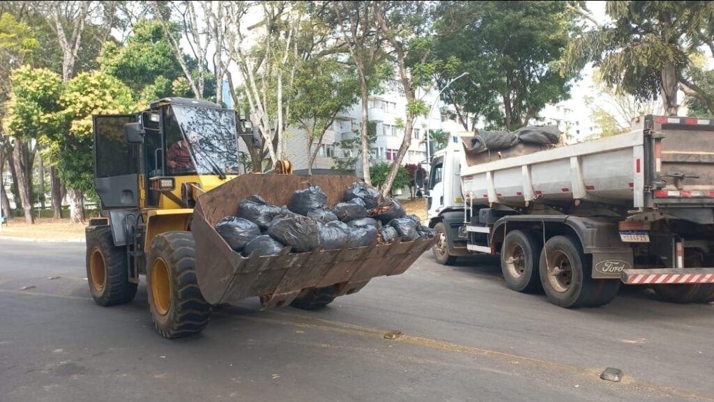 Mutirão de Limpeza no Plano Piloto recolhe mais de 56 toneladas de resíduos em apenas cinco dias