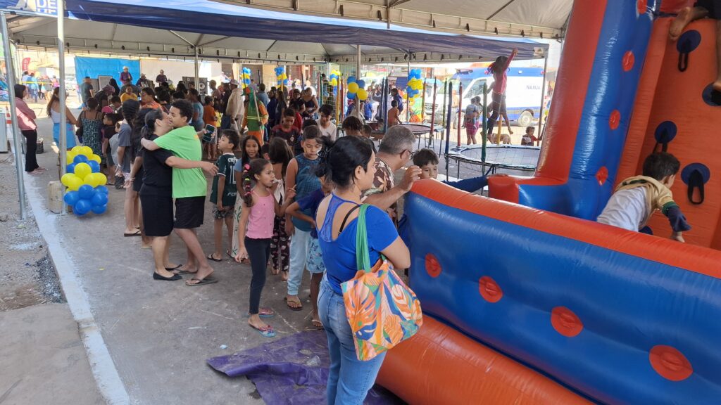Trem Bão comemora obras com Rua de Lazer