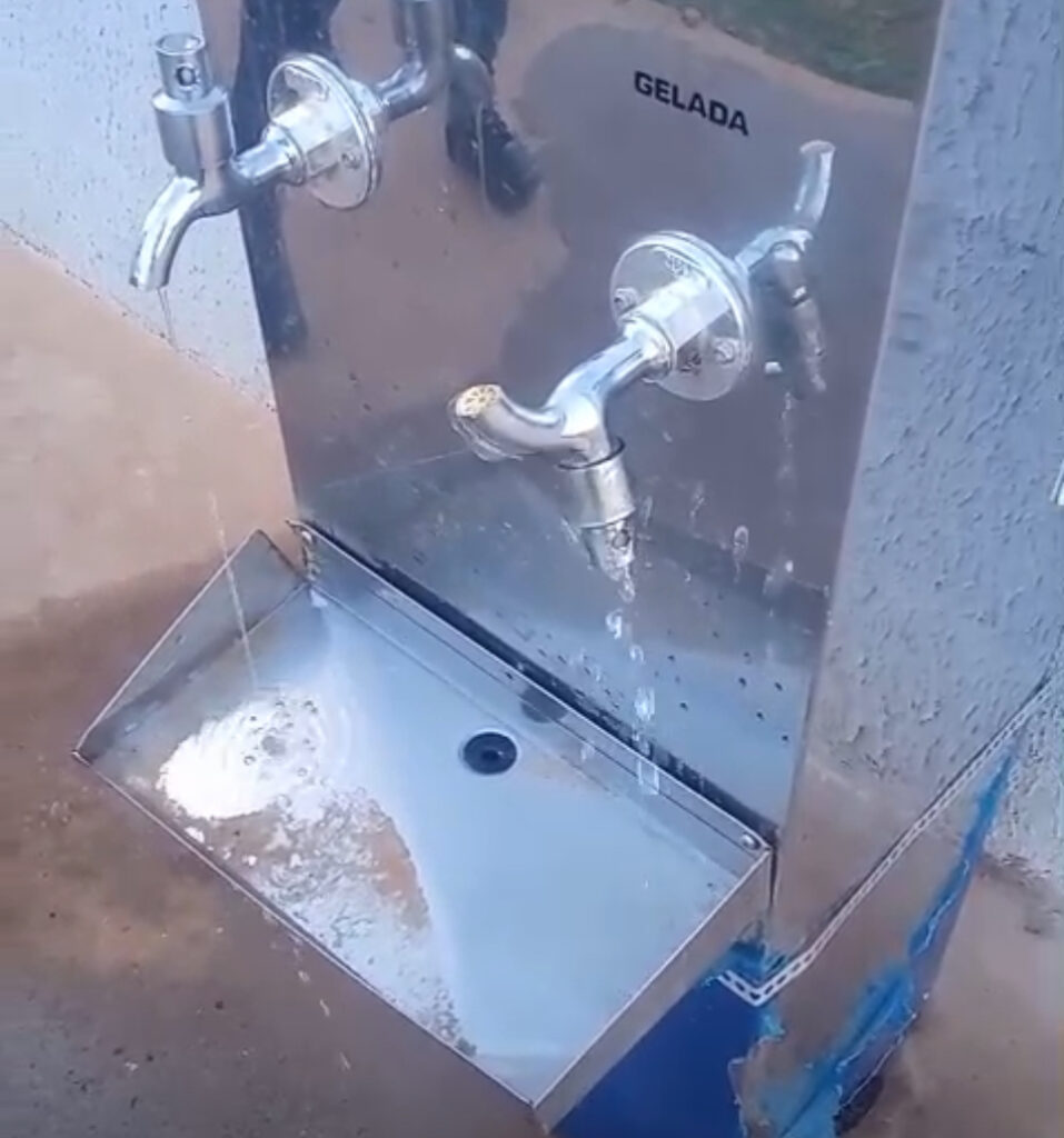 Vandalismo no Parque Urbano do Setor O causa prejuízos