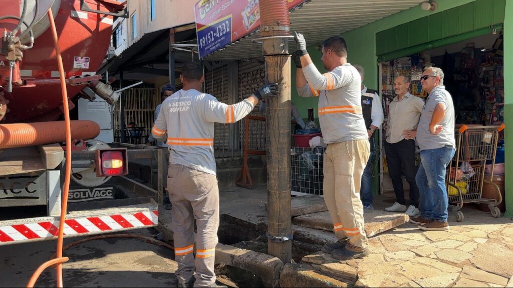 Parceria entre Administração e Novacap reforça limpeza e manutenção urbana em Ceilândia
