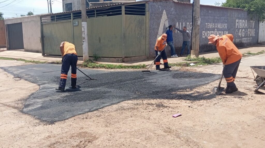 GDF intensifica ações de infraestrutura com limpeza, manutenção e recuperação asfáltica em diversos pontos de Ceilândia
