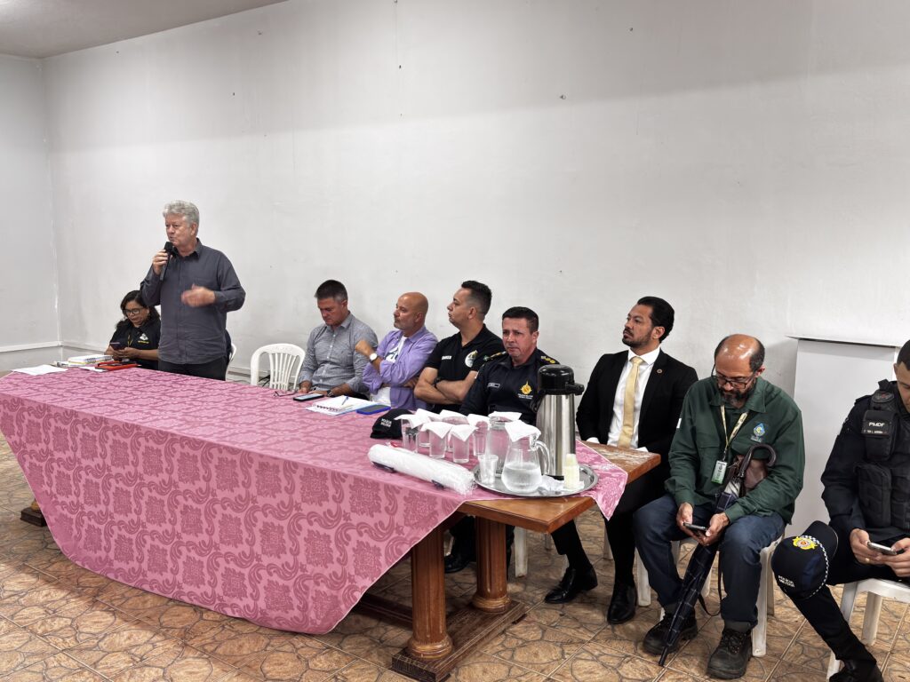 Reunião integrada do Conseg reforça ações de segurança e combate ao crime na região de Ceilândia