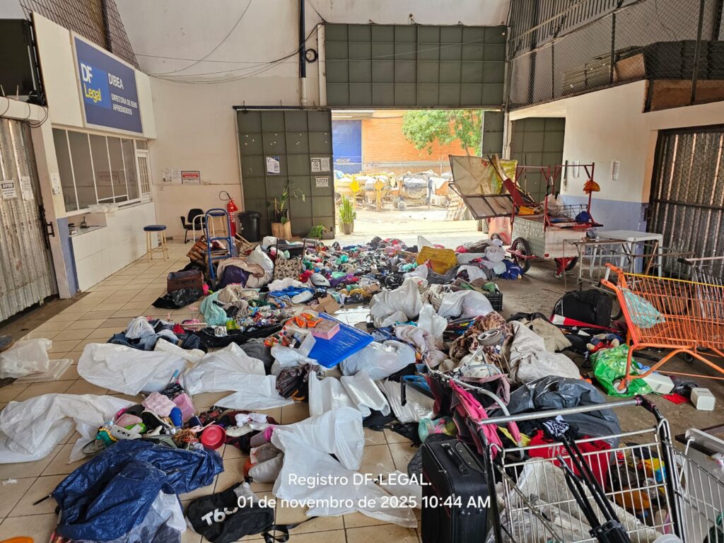 Ação integrada combate comércio irregular e reforça organização na área central de Ceilândia