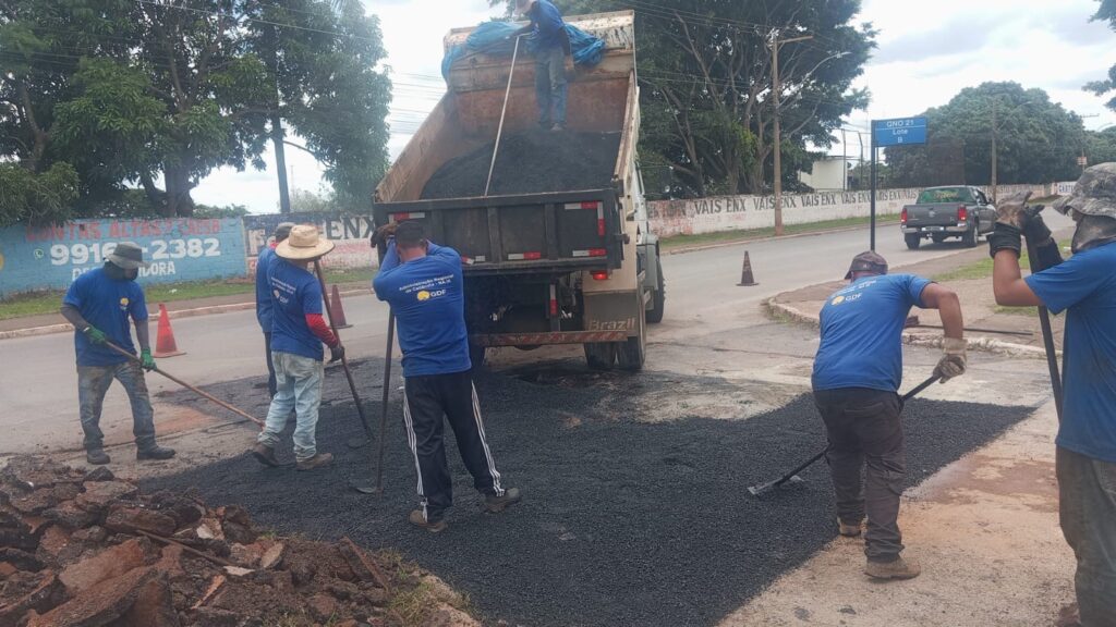 Equipes de plantão reforçam ações de monitoramento e manutenção em Ceilândia durante o período chuvoso