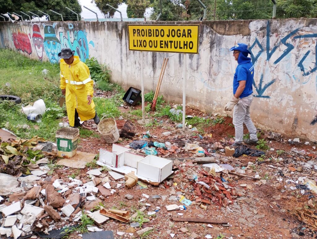 Ceilândia reforça zeladoria urbana com mutirões de limpeza e ações preventivas contra alagamentos