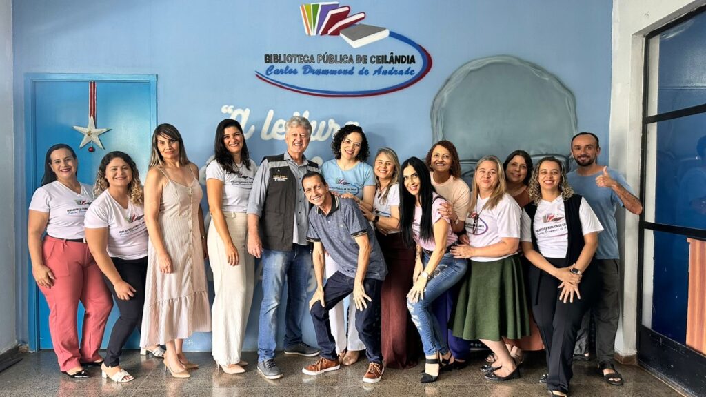 Biblioteca Pública de Ceilândia celebra 32 anos como referência em educação, cultura e inclusão na maior região administrativa do DF