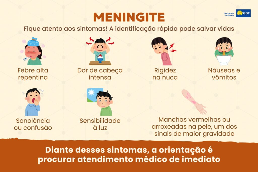 Casos de meningite aumentam e Secretaria de Saúde alerta para vacinação