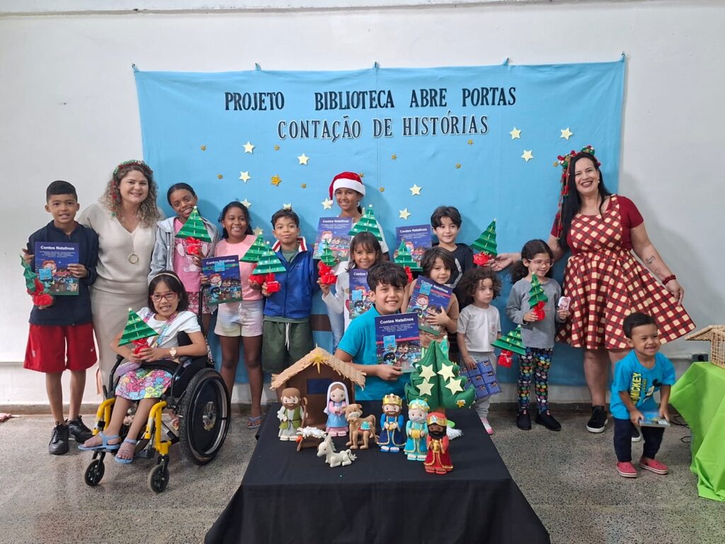 Biblioteca Pública de Ceilândia promove contação de histórias gratuita para a comunidade neste sábado (10), a partir das 9h30