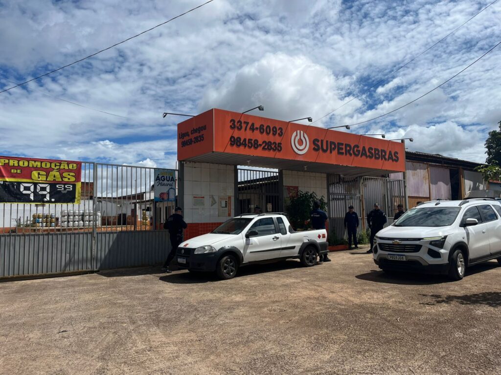 Fiscalização interdita distribuidora de gás em Ceilândia
