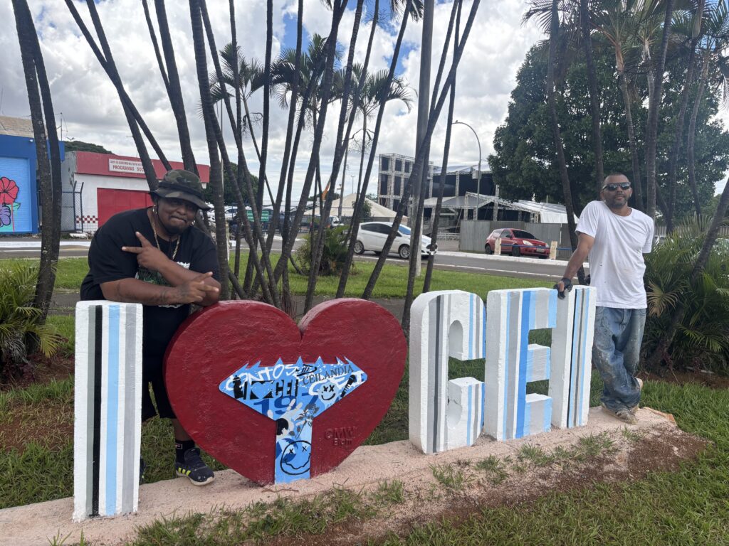 Ceilândia 55 anos: Arte do grafite transforma espaços públicos e ganha monumentos interativos na cidade