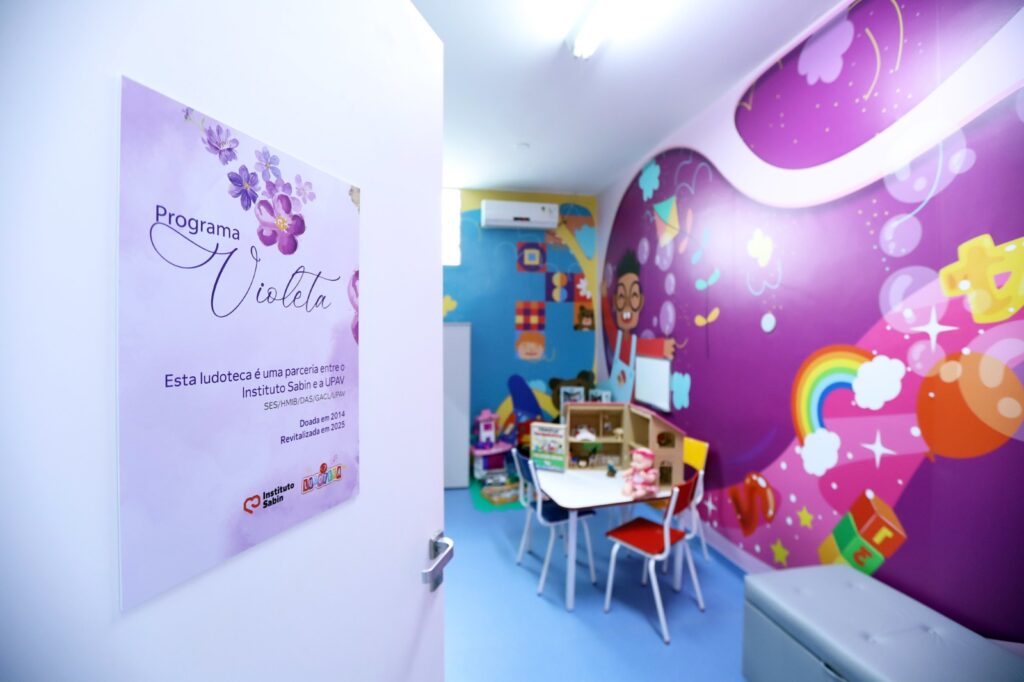 Centro de Atenção às Pessoas em Situação de Violência no Hmib reinaugura Ludoteca