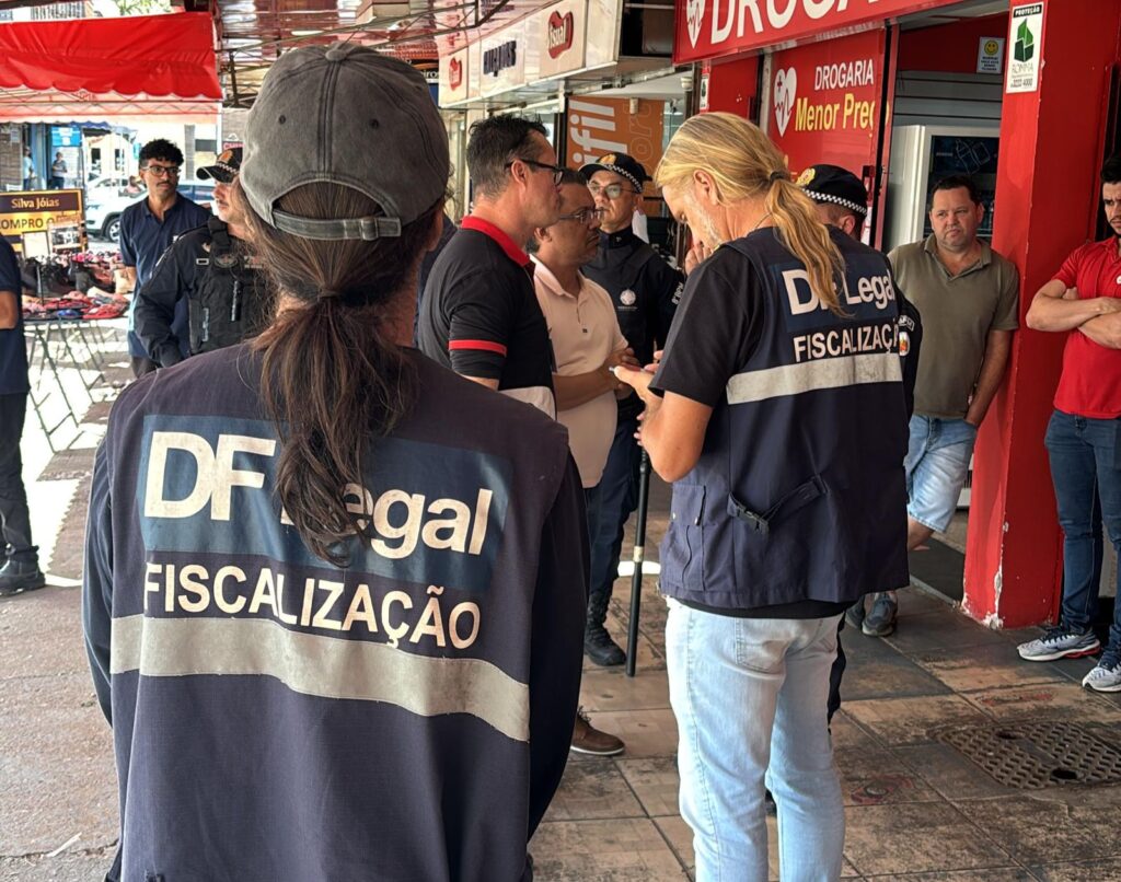 Ação conjunta reforça ordenamento e segurança na área central de Ceilândia