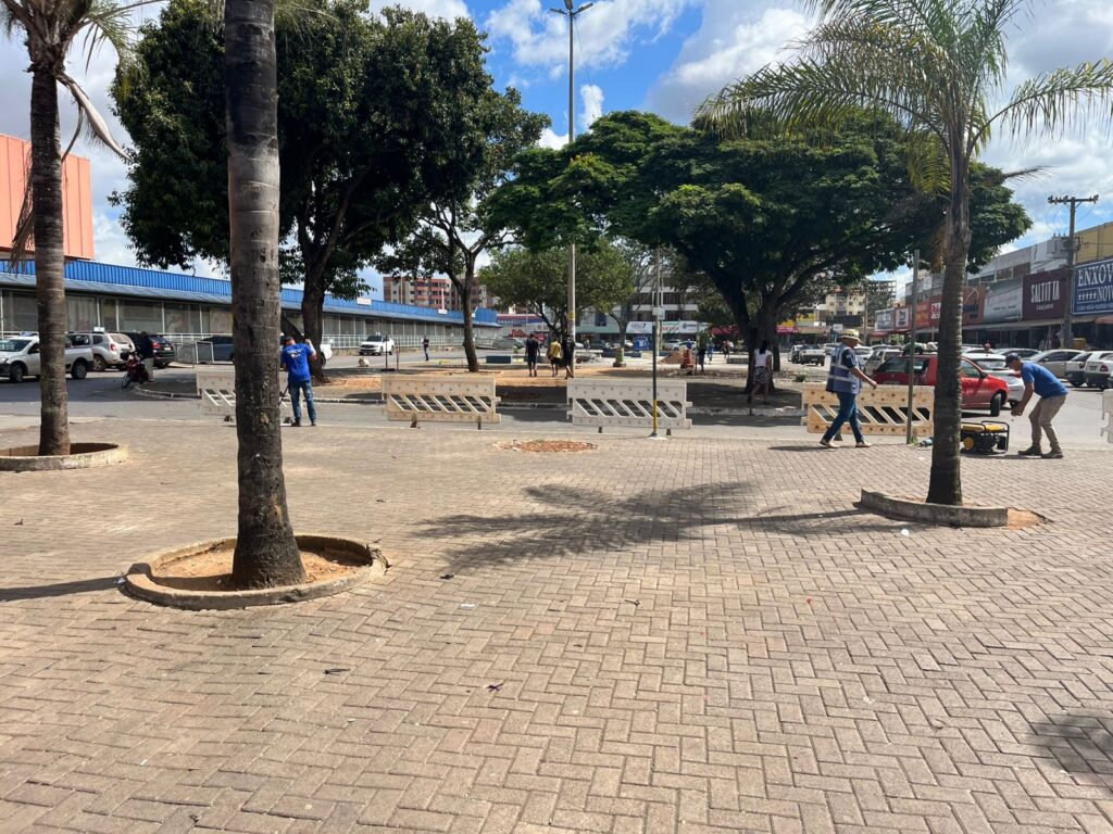 Área central de Ceilândia passa por reorganização para ampliar segurança, acessibilidade e conforto da população