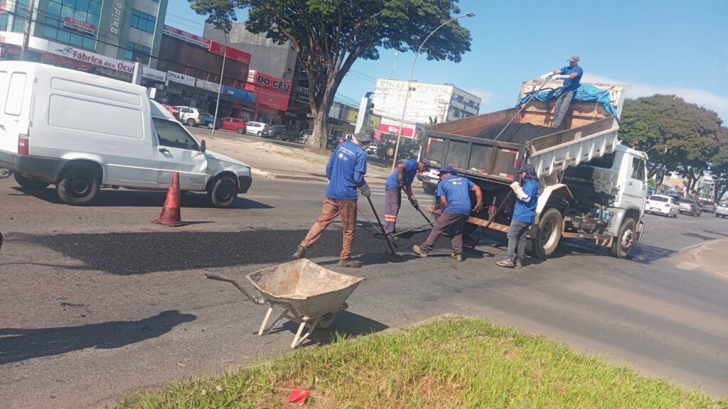 Ceilândia ultrapassa 2 milhões de toneladas de massa asfáltica aplicadas em três anos e reforça recuperação viária