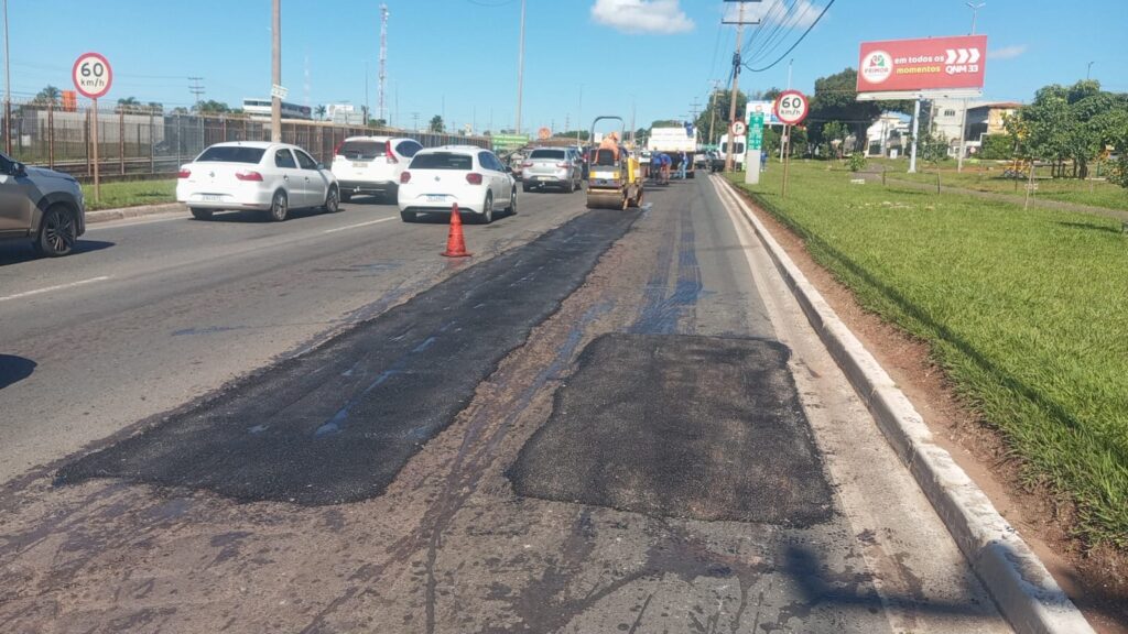 Ceilândia recebe força-tarefa de infraestrutura e limpeza com mais de 80 mil kg de asfalto e 240 toneladas de entulho retiradas