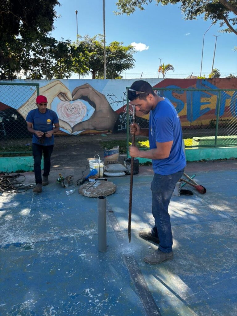 Ceilândia recebe força-tarefa com obras, tapa-buracos e recolhimento de lixo e aplicação de mais de 25 toneladas de massa asfáltica