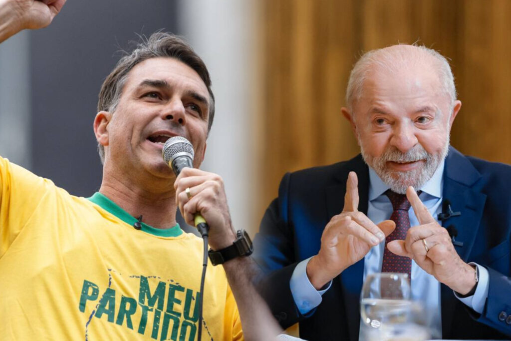 Quaest mostra Flávio Bolsonaro à frente de Lula pela primeira vez em cenário de 2º turno