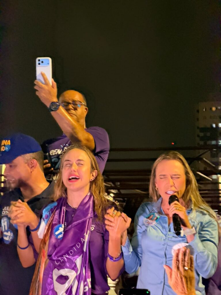 Renata Daguiar conta com presença de Celina Leão e mais de 3 mil pessoas em último grande ato de campanha